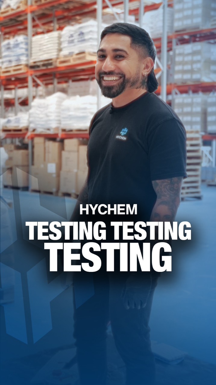 Hychem R&D &mdash; constantly trialling materials with applicator feedback
