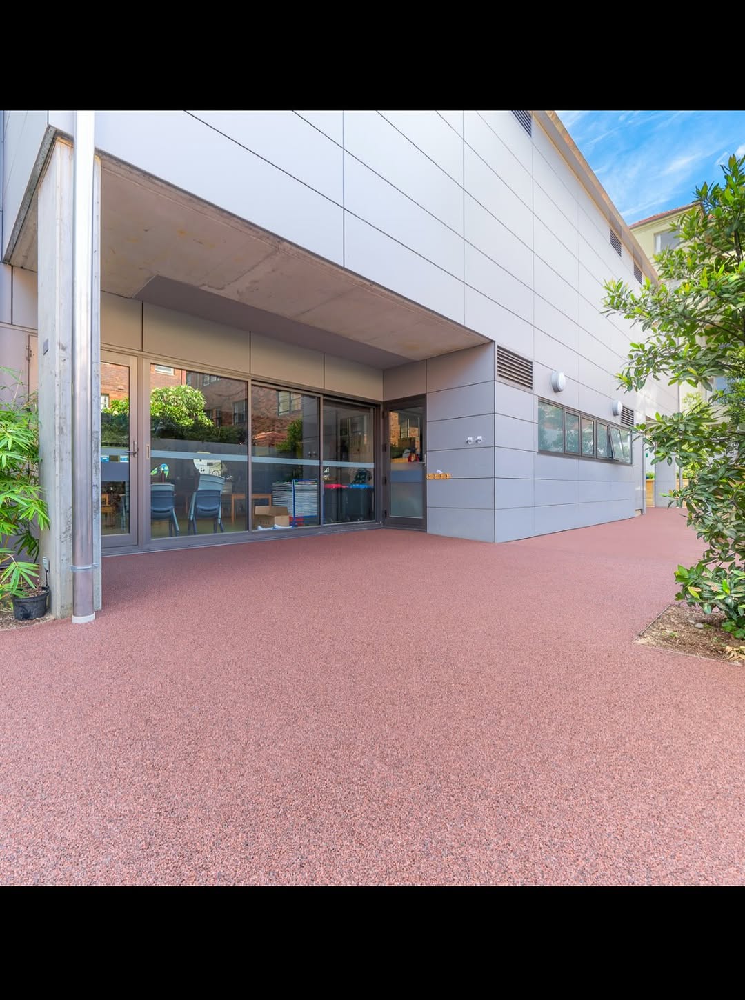Fully permeable resin bound school project in Woollahra, Sydney