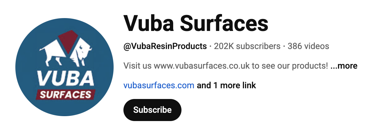 Vuba YouTube 202K subscribers